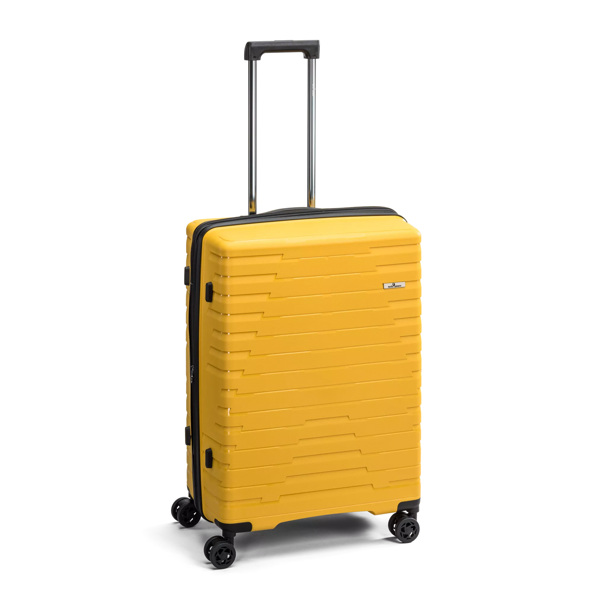 North Pioneer Tromsø Mellanstor Resväska 66cm - Gul North Pioneer