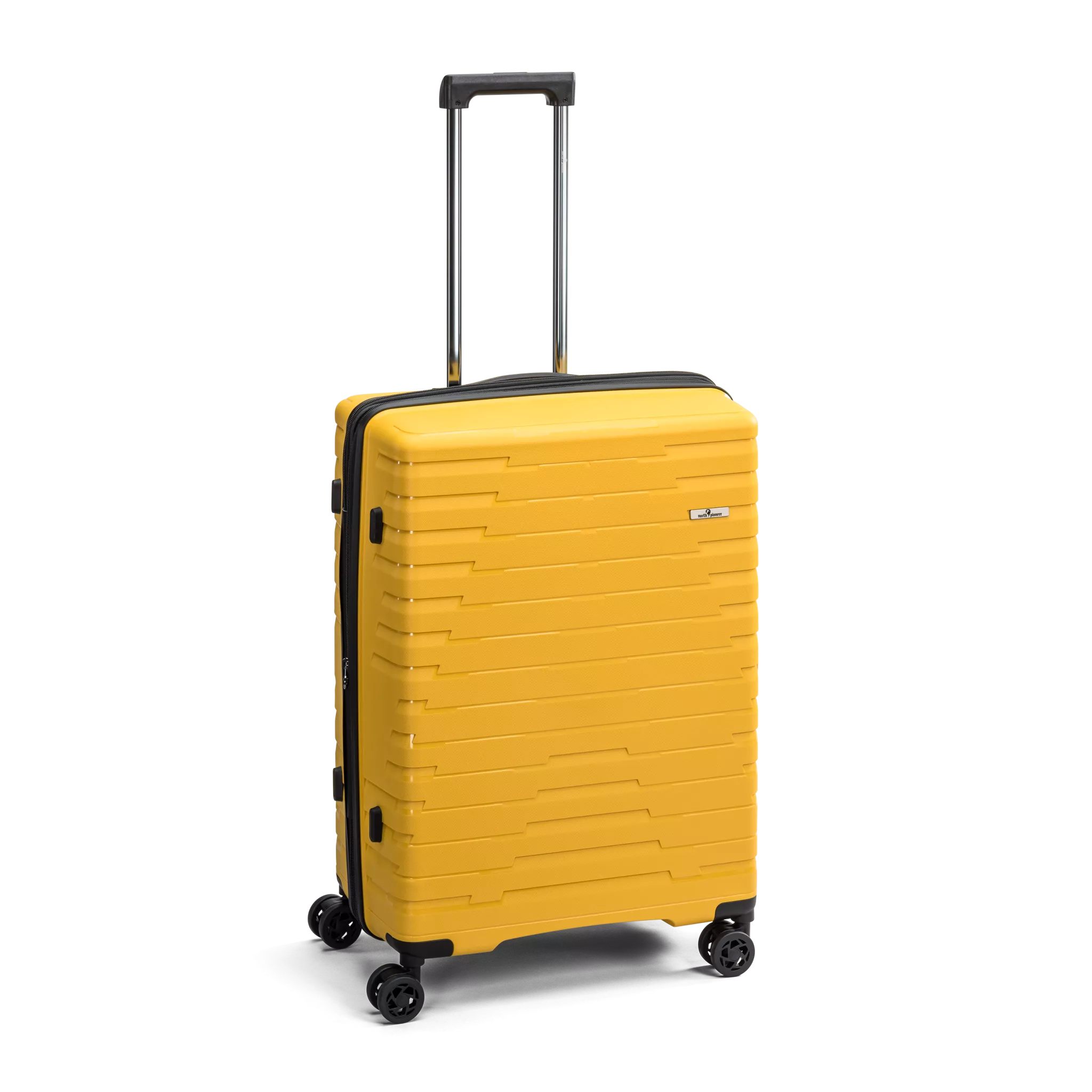 North Pioneer Tromsø Mellanstor Resväska 66cm - Gul North Pioneer