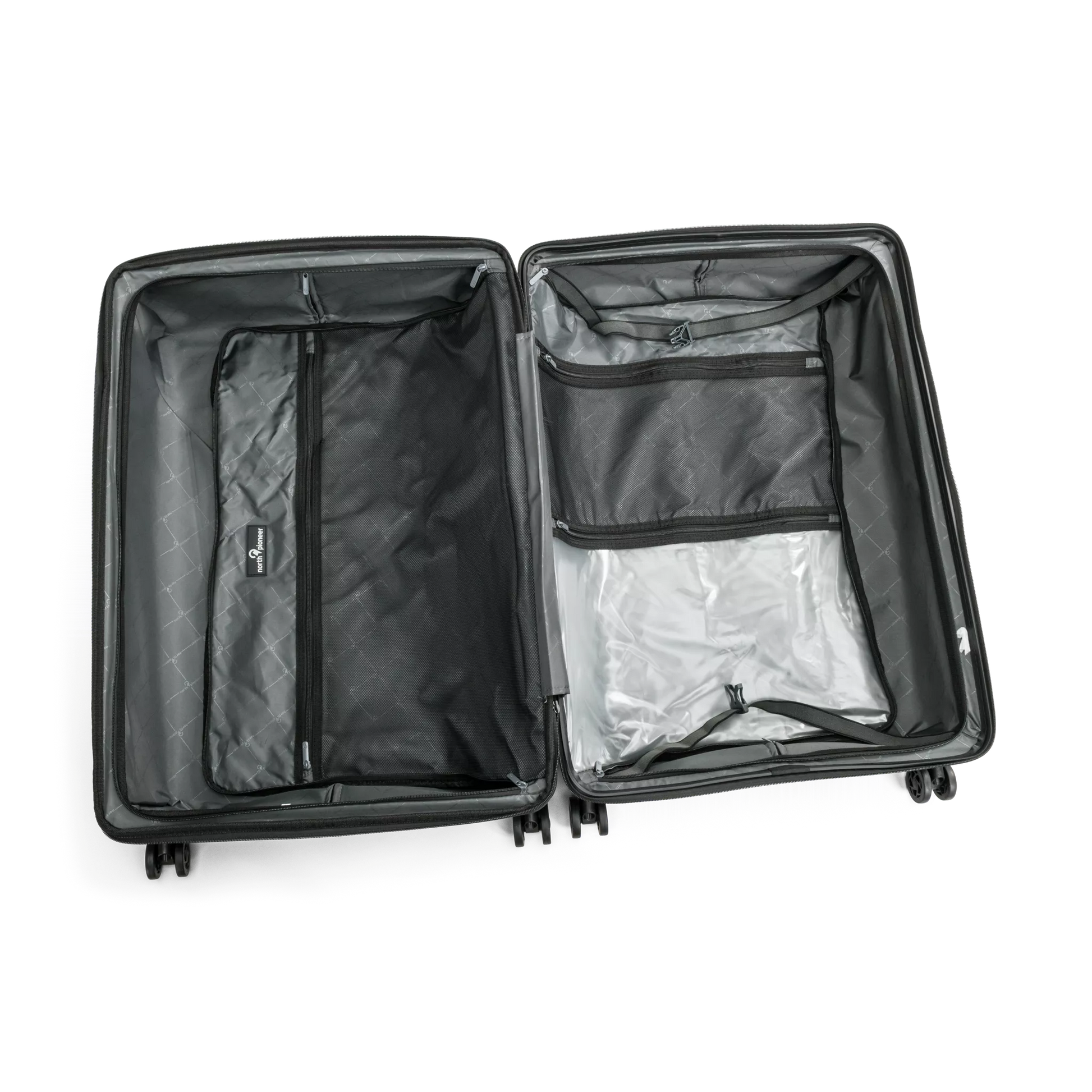 North Pioneer Tromsø Stor Resväska 76cm - Svart North Pioneer