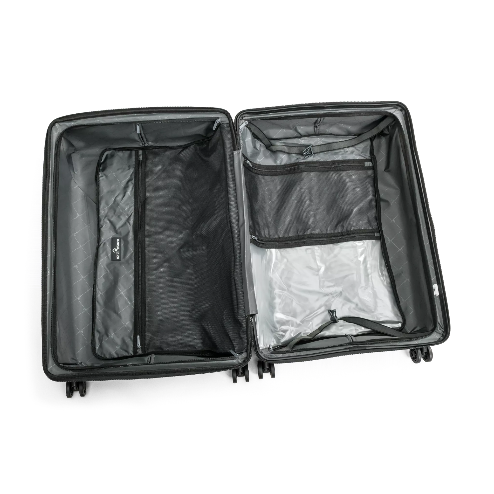 North Pioneer Tromsø Stor Resväska 76cm - Svart North Pioneer