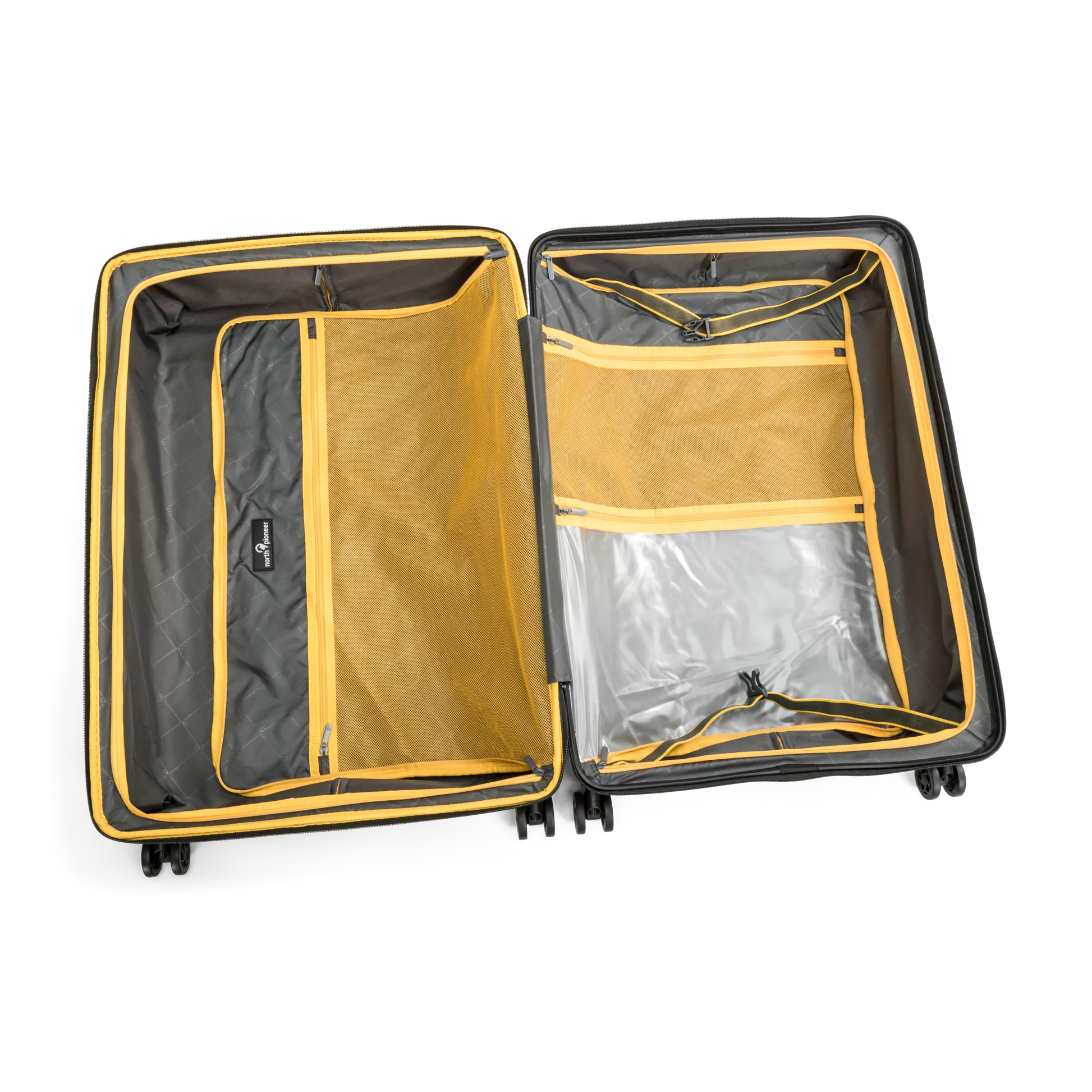 North Pioneer Tromsø Stor Resväska 76cm - Gul North Pioneer