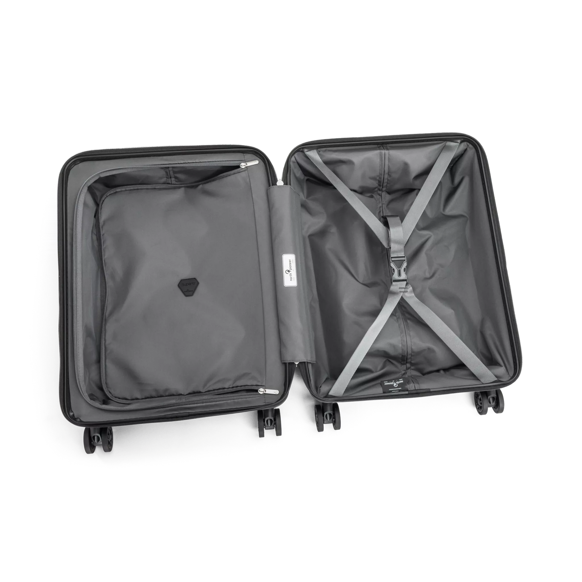 North Pioneer Superb Kabinväska 55cm - Svart North Pioneer