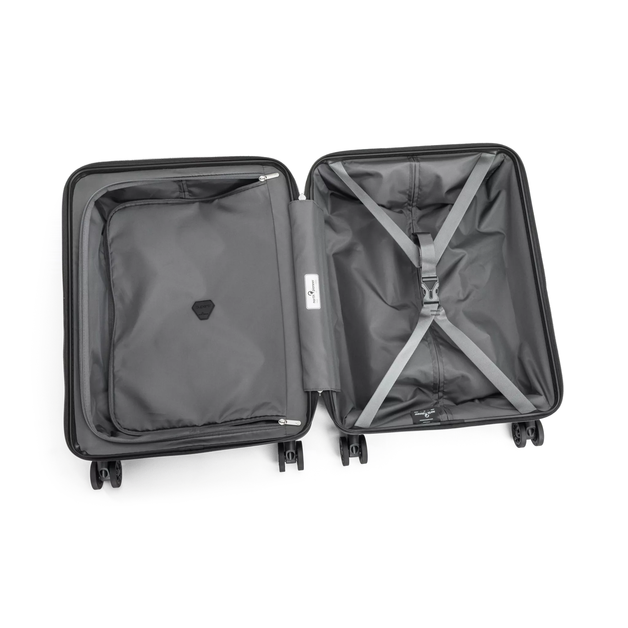 North Pioneer Superb Kabinväska 55cm - Svart North Pioneer