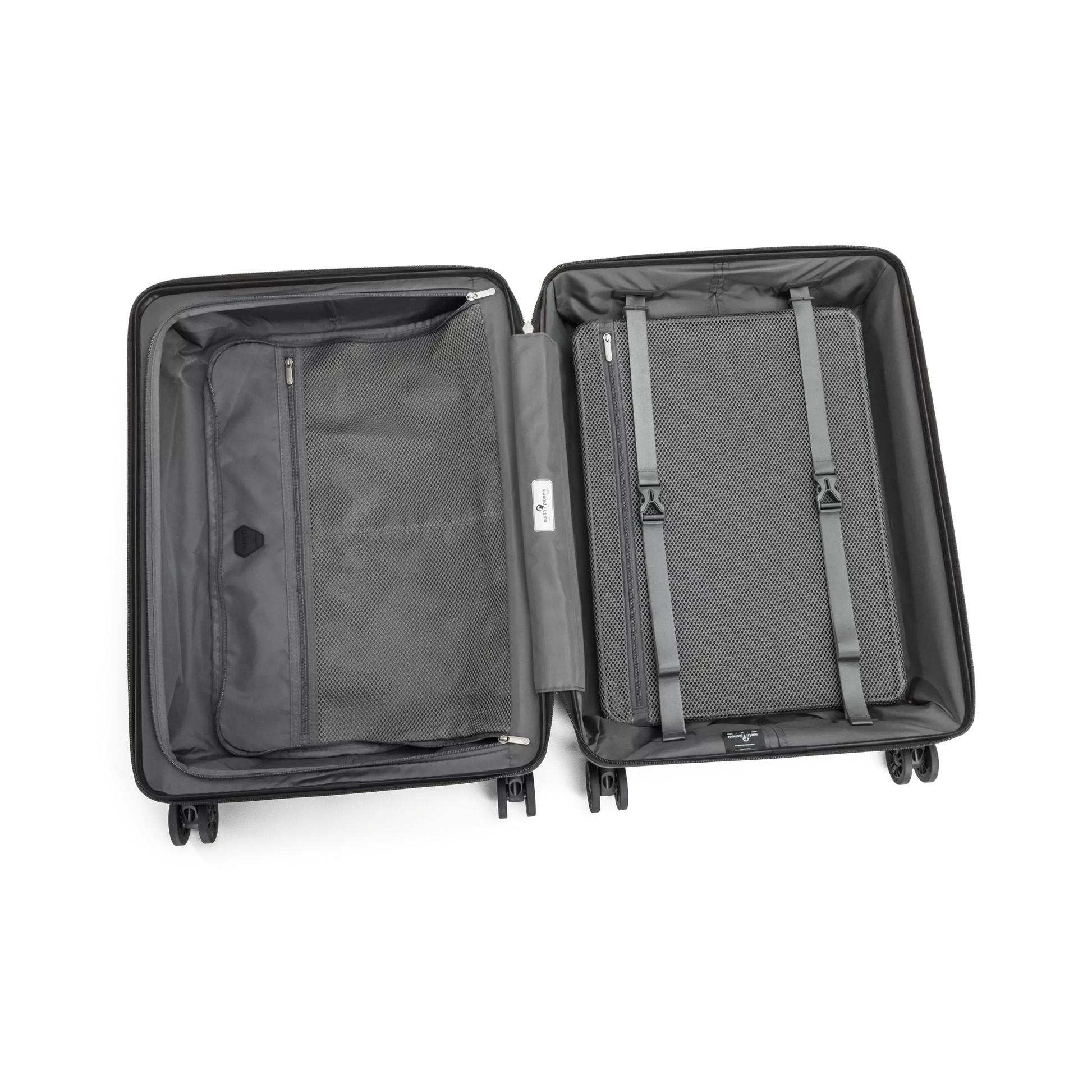 North Pioneer Superb Mellanstor Resväska 66cm - Svart North Pioneer