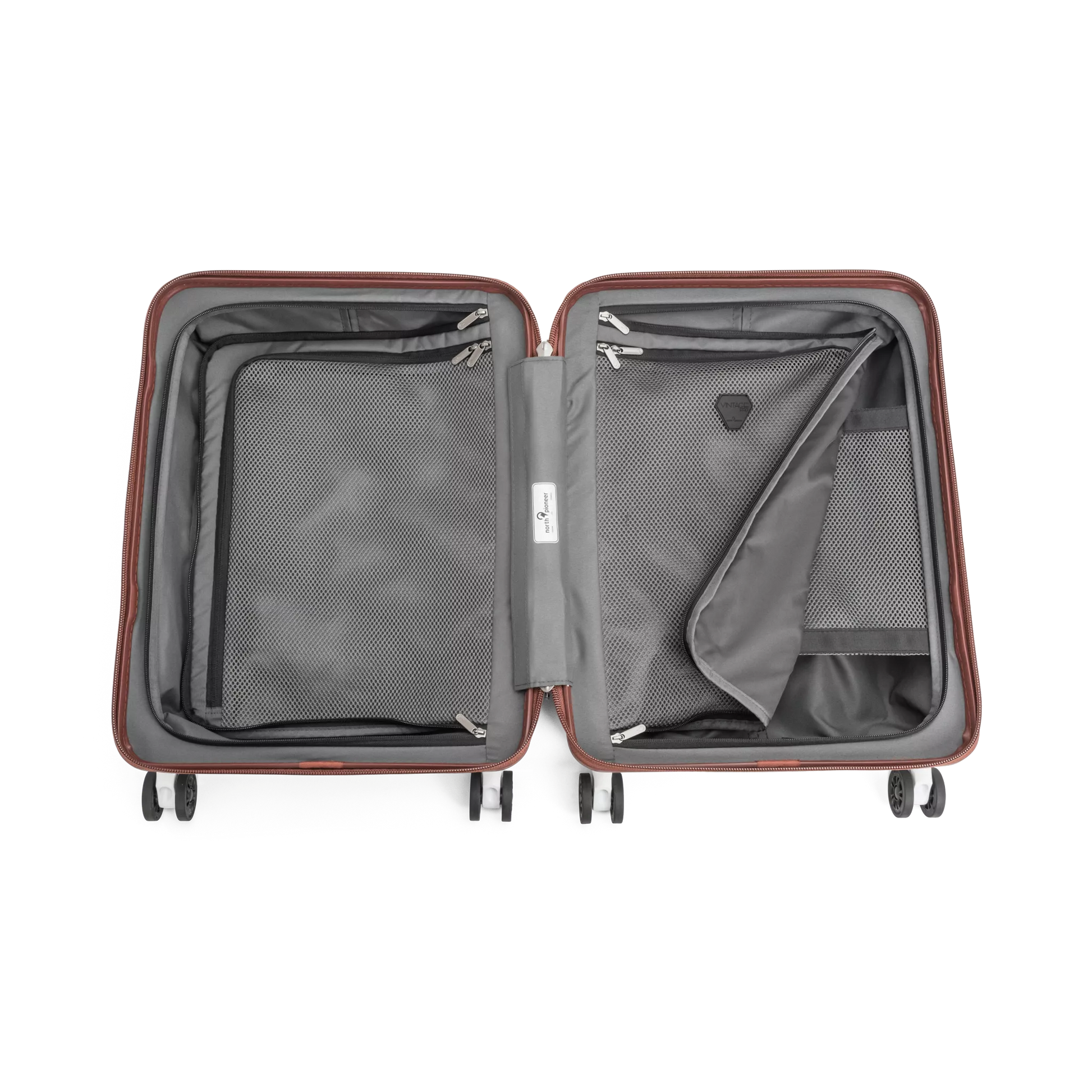 North Pioneer Vintage Pro Kabinväska 55cm - Vit North Pioneer