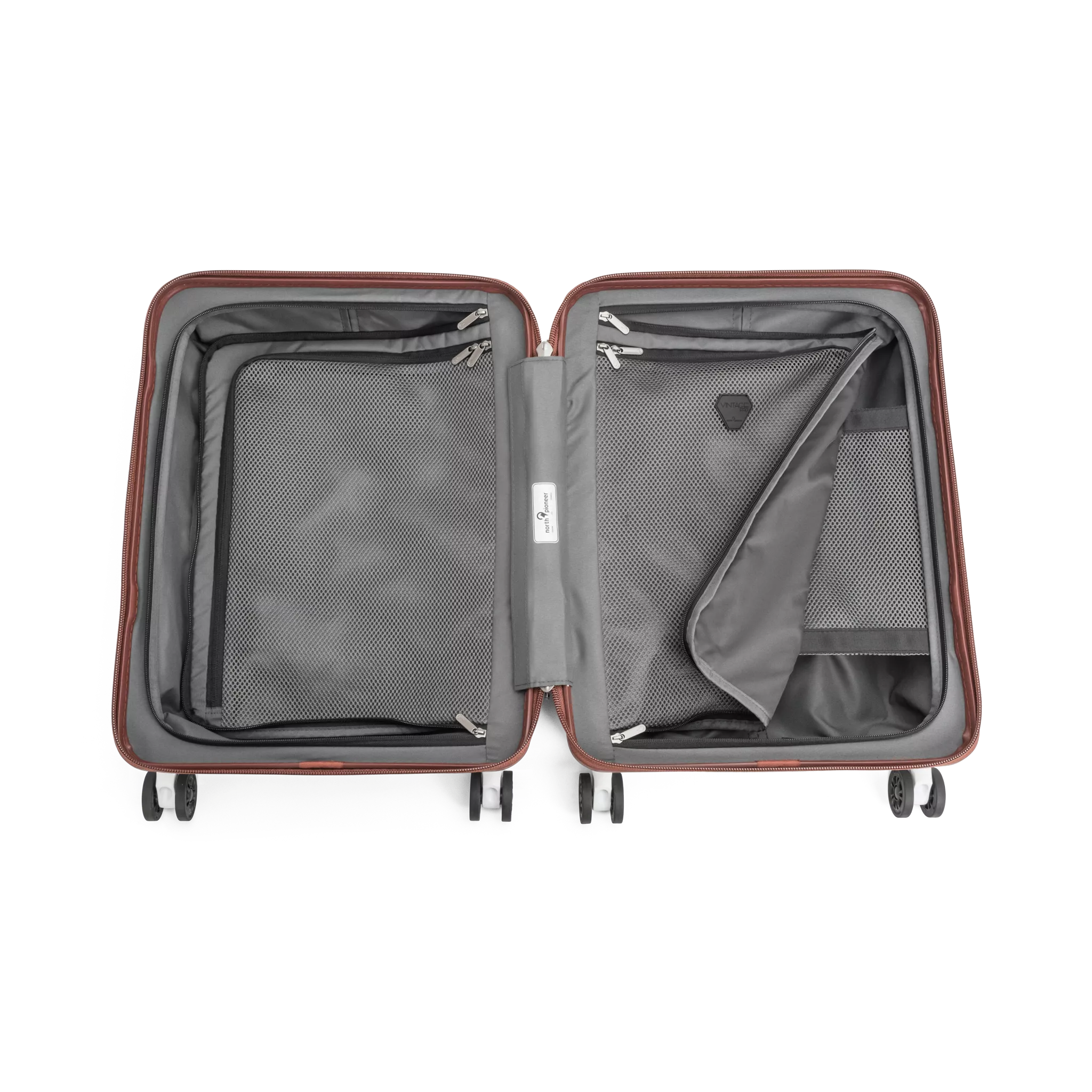 North Pioneer Vintage Pro Kabinväska 55cm - Vit North Pioneer