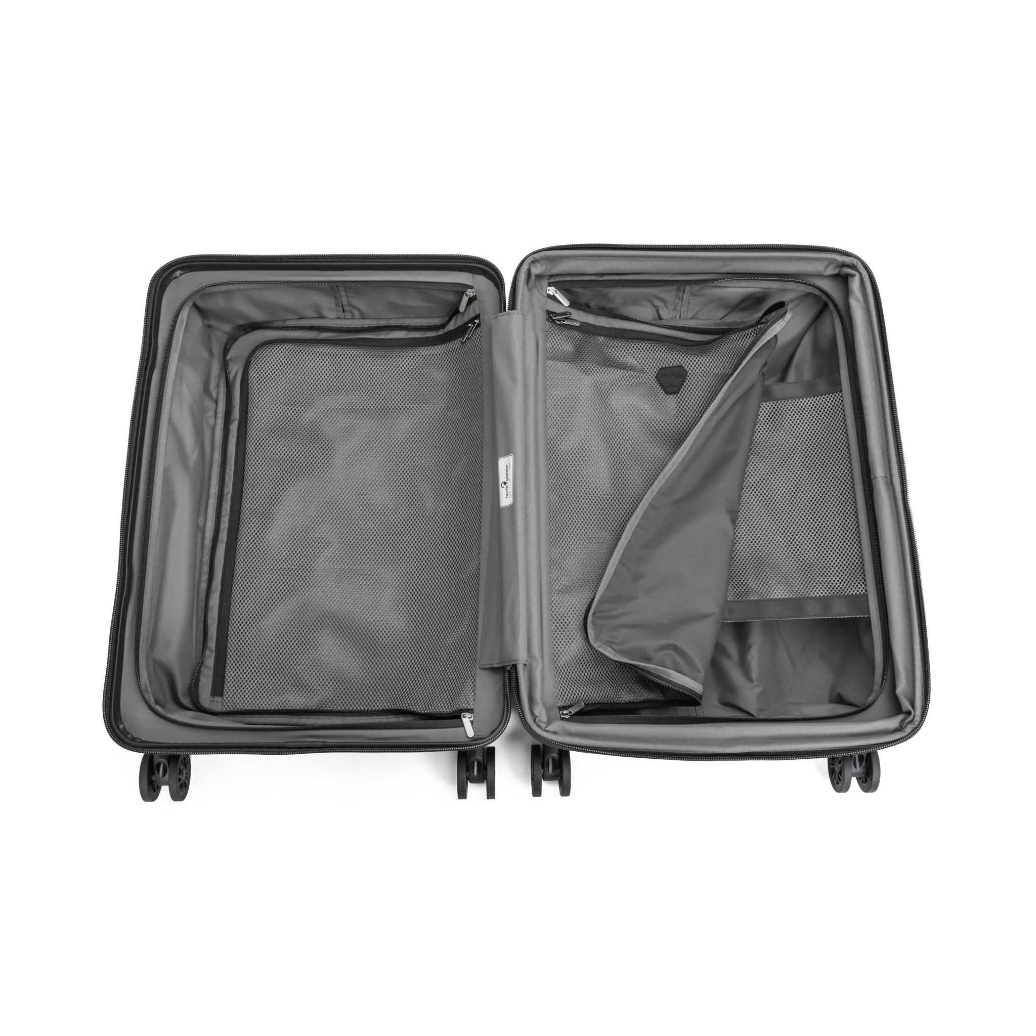 North Pioneer Vintage Pro Mellanstor Resväska 65cm - Svart North Pioneer