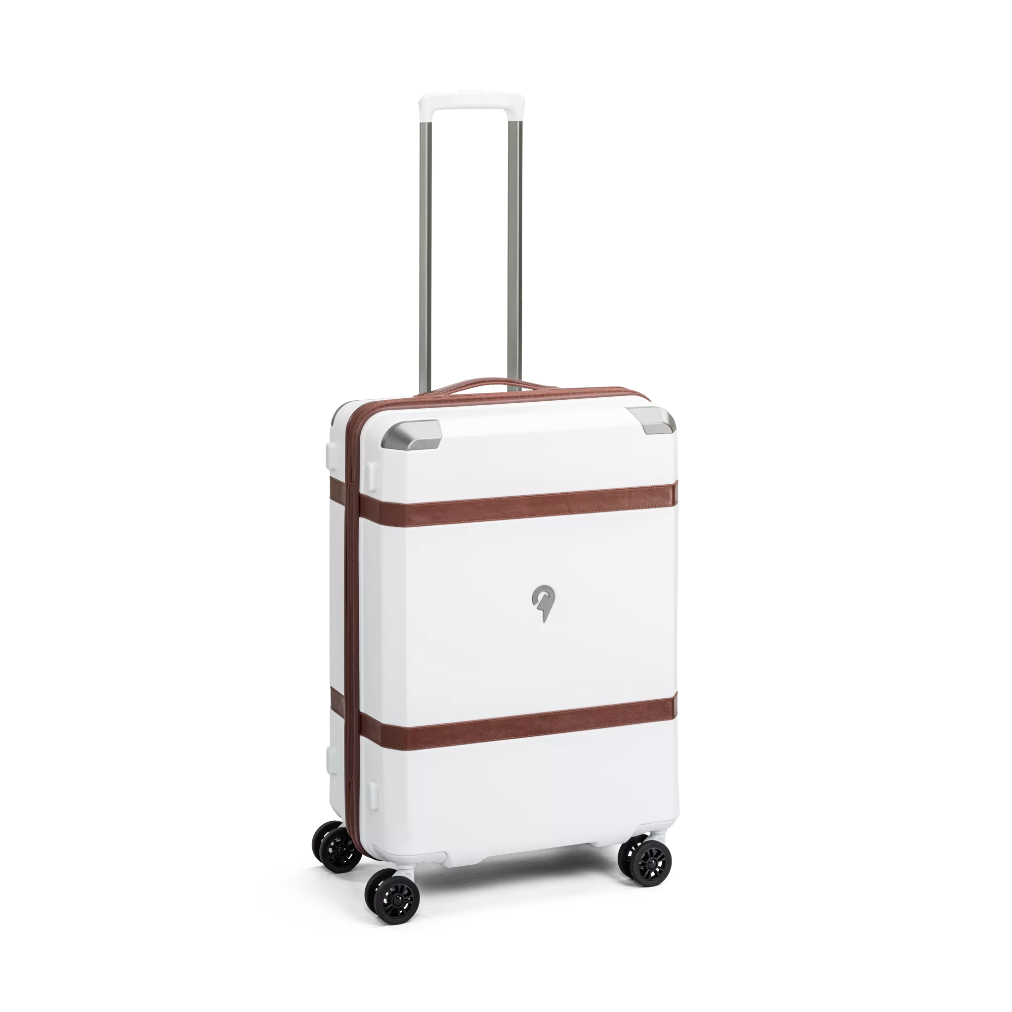 North Pioneer Vintage Pro Mellanstor Resväska 65cm - Vit North Pioneer