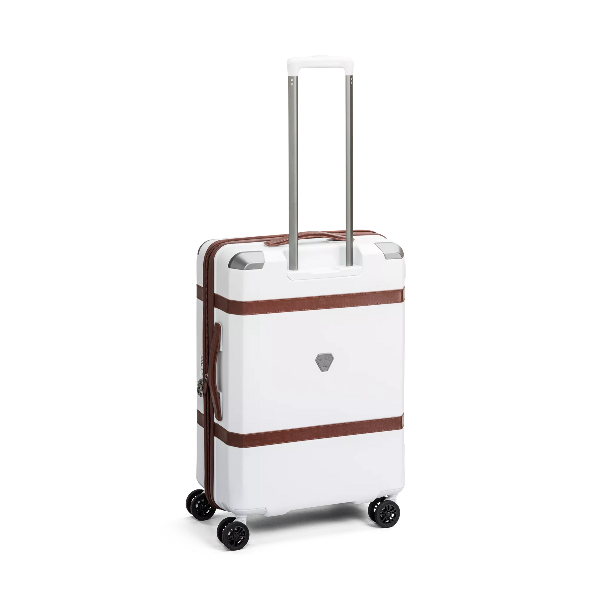 North Pioneer Vintage Pro Mellanstor Resväska 65cm - Vit North Pioneer