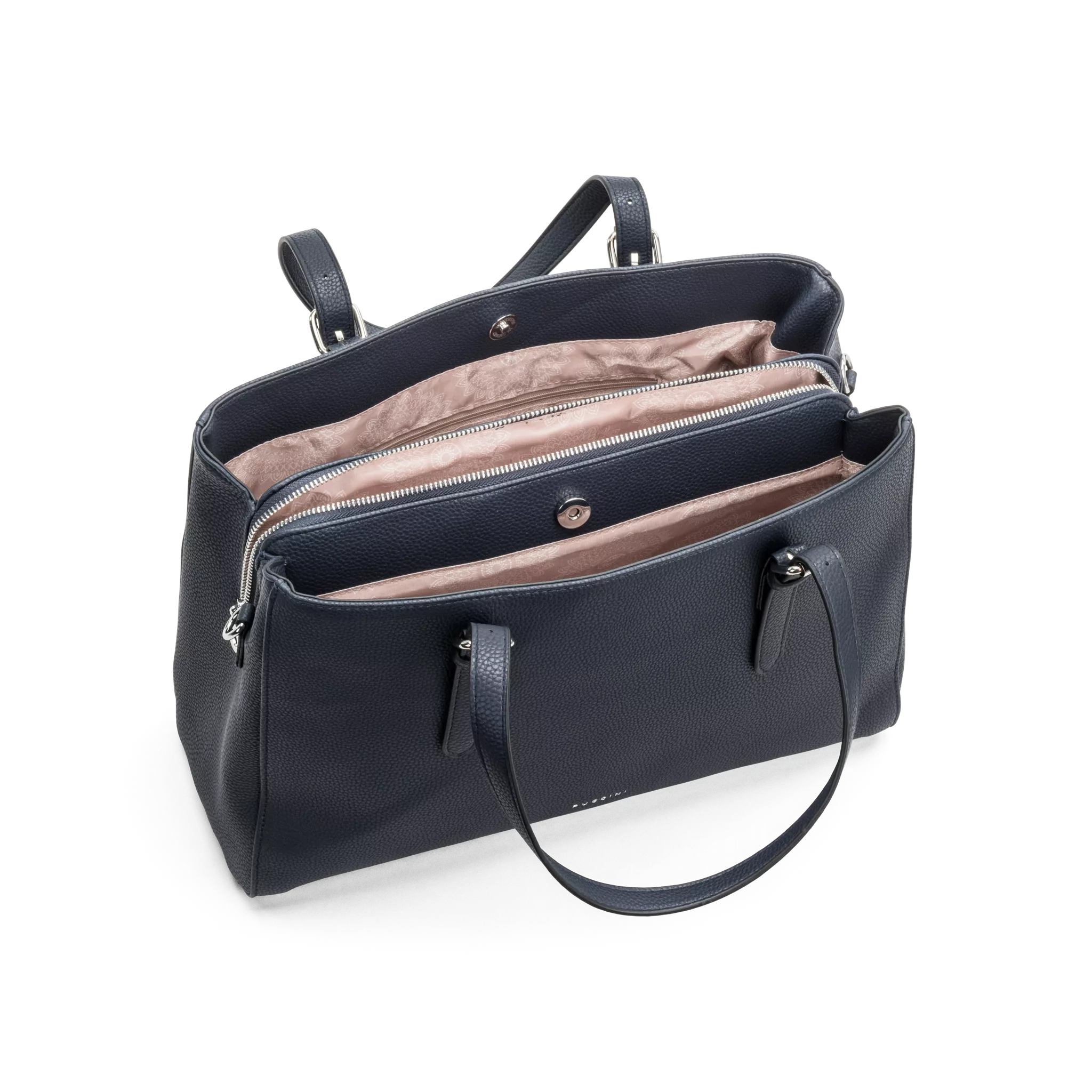 Puccini Anna Handväska Med Datafack - Marinblå - Travels And Bags