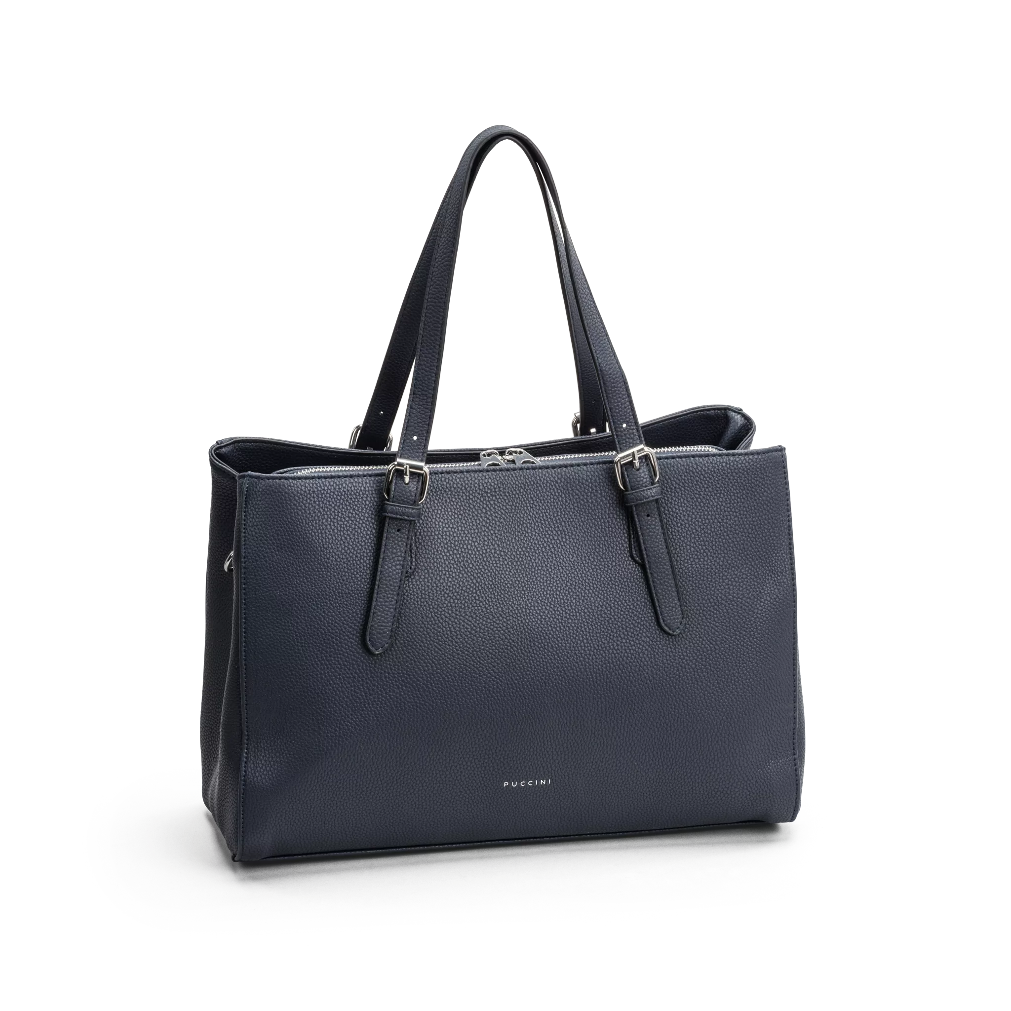 Puccini Anna Handväska Med Datafack - Marinblå - Travels And Bags