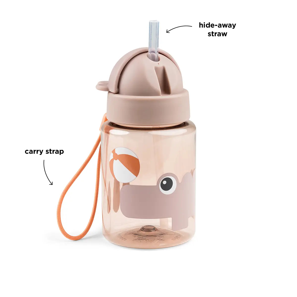 Done by Deer Straw bottle Playground Powder - 280 ml