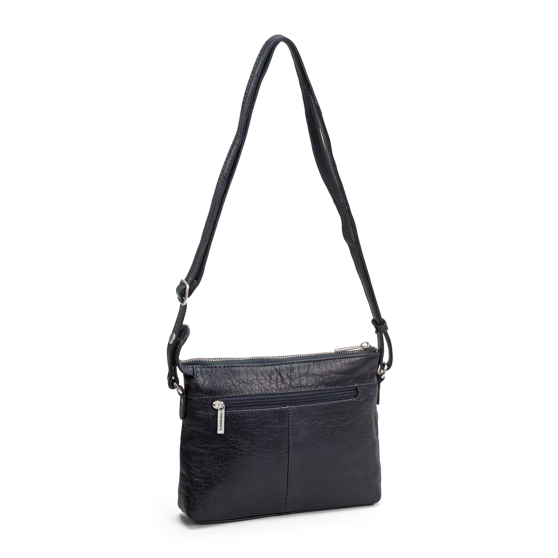 The Monte Crossover S Axelremsväska - Marinblå - Travels And Bags