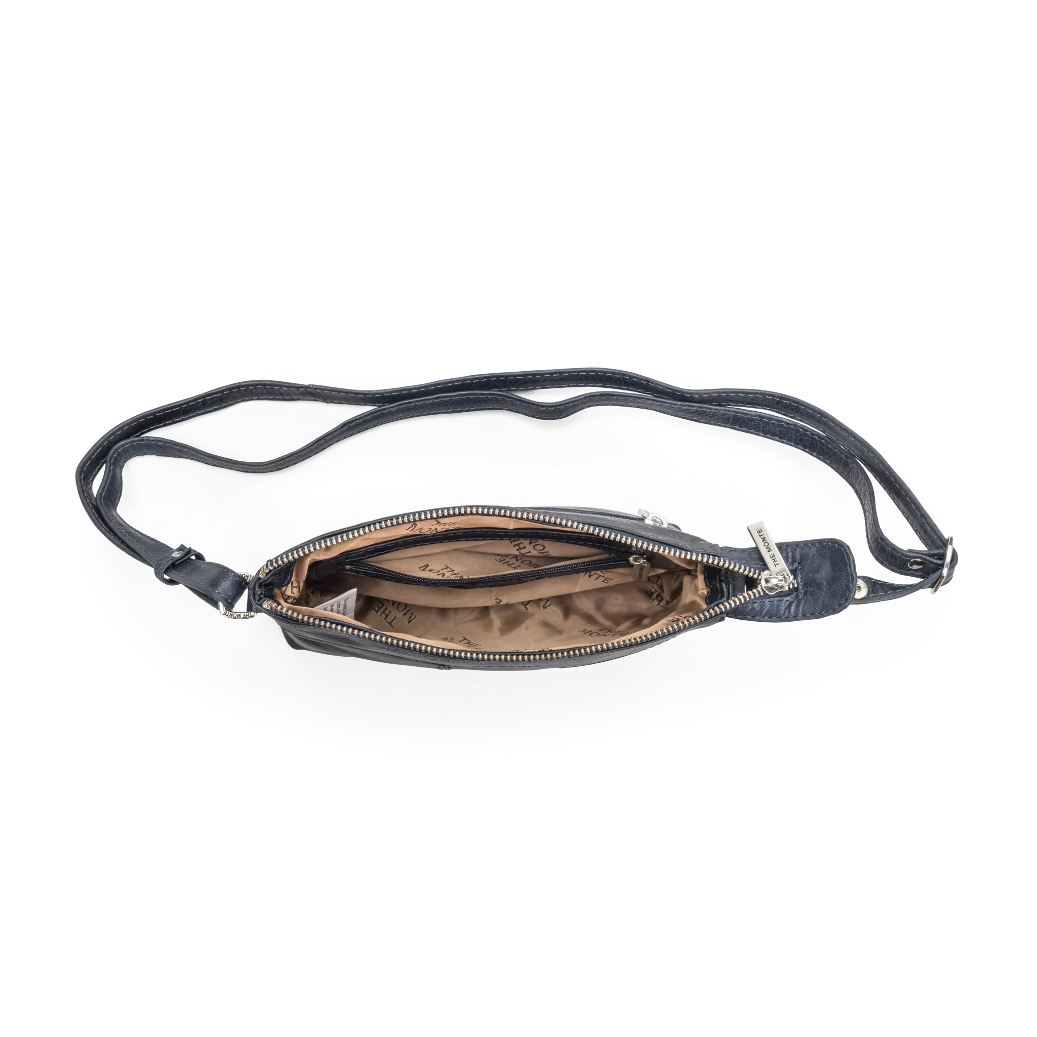 The Monte Crossover S Axelremsväska - Marinblå - Travels And Bags