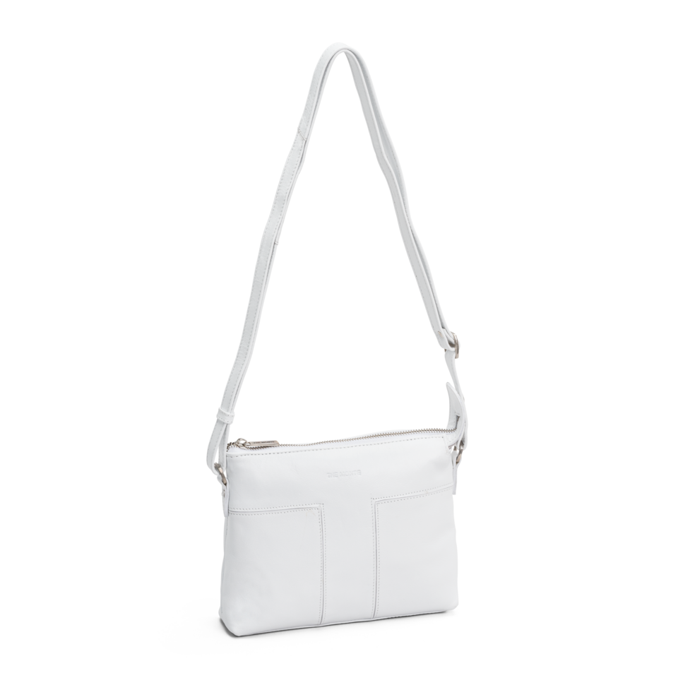 The Monte Crossover S Axelremsväska - Vit - Travels And Bags