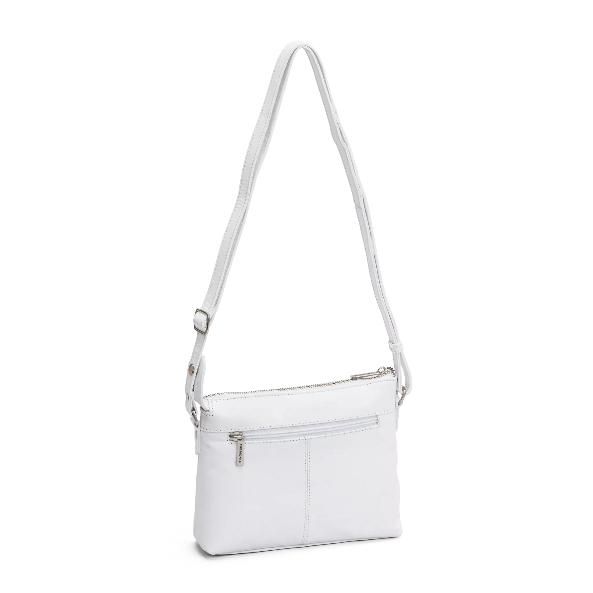 The Monte Crossover S Axelremsväska - Vit - Travels And Bags