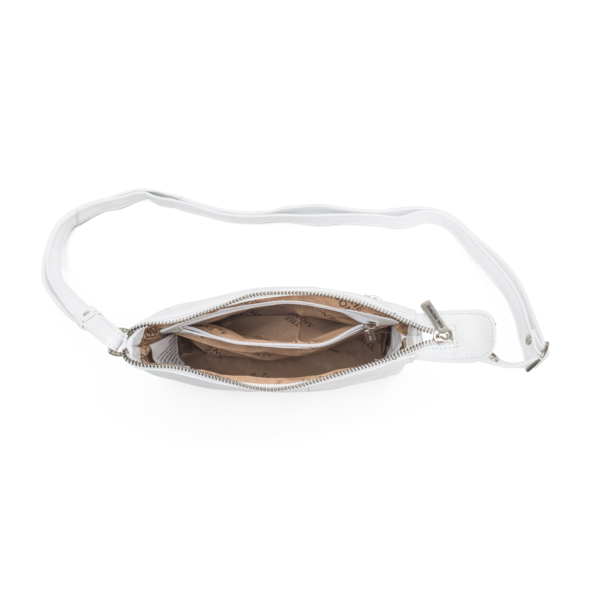 The Monte Crossover S Axelremsväska - Vit - Travels And Bags