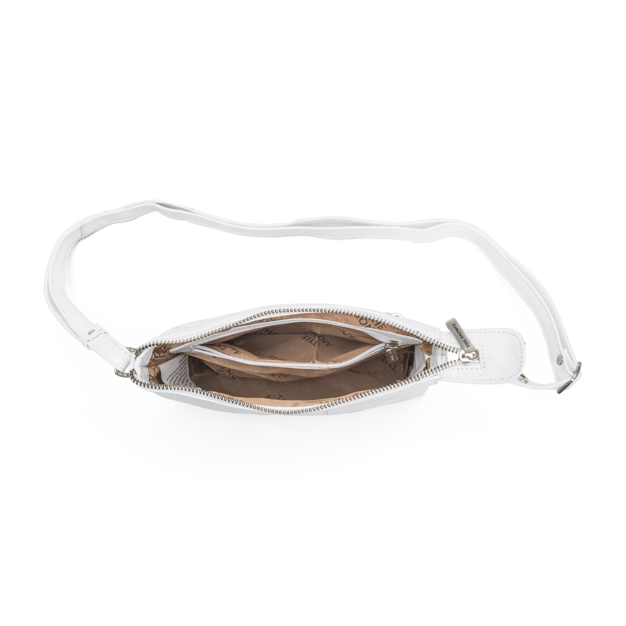 The Monte Crossover S Axelremsväska - Vit - Travels And Bags