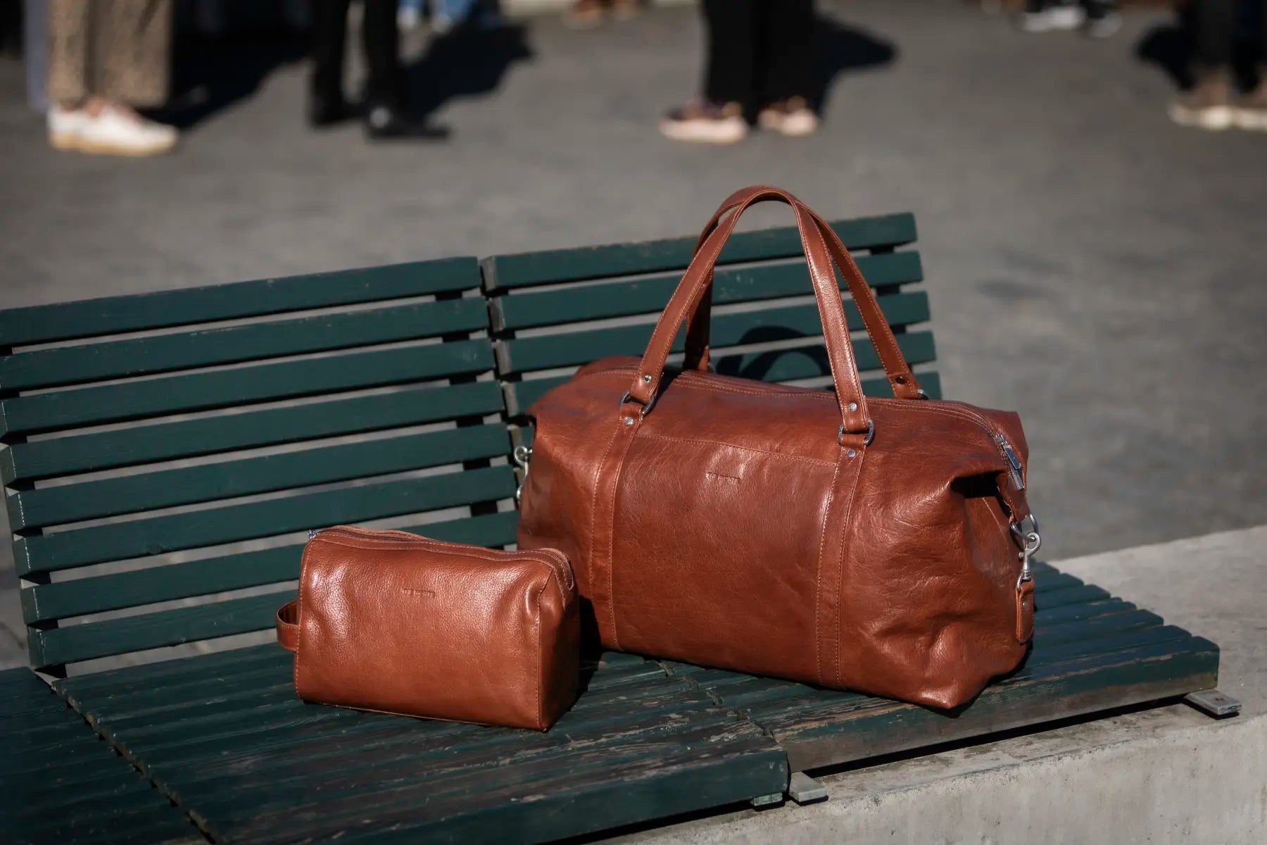 The Monte toilet Bag Necessär - Brun