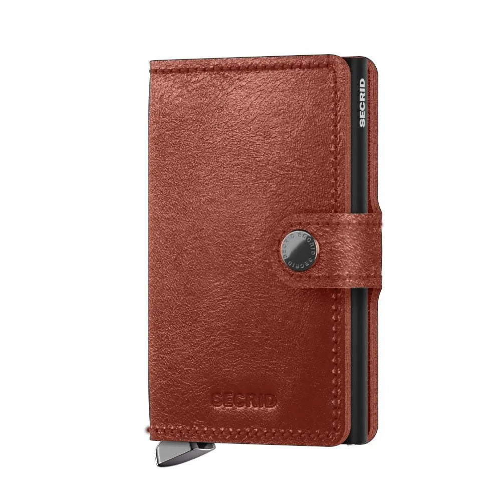Secrid Premium Miniwallet Kortplånbok - Basco Brun - Travels And Bags