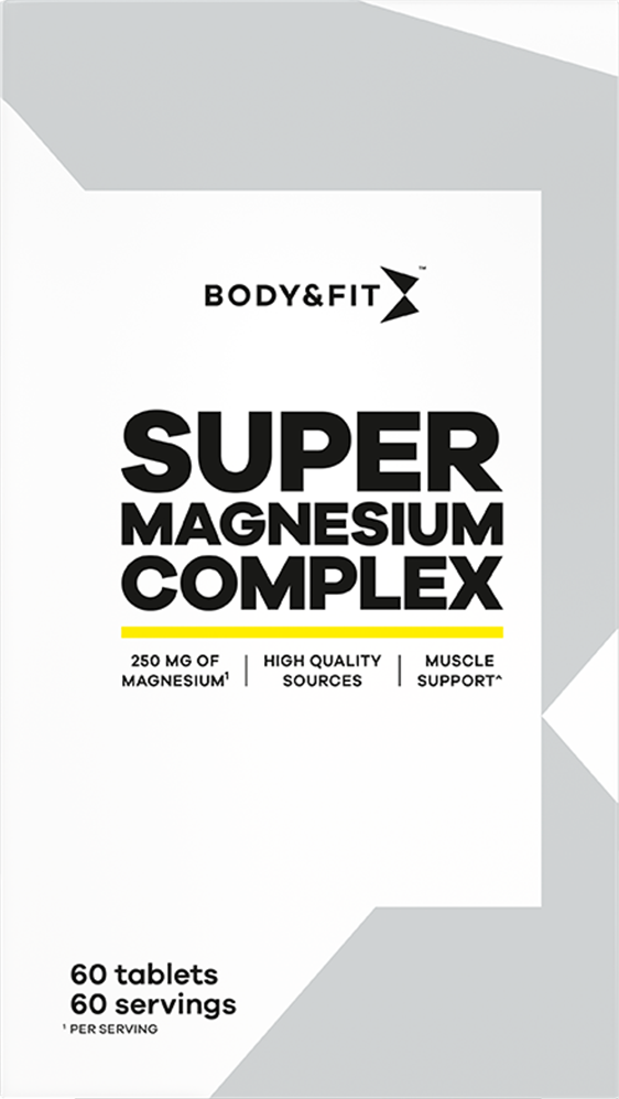 Body & Fit Super Magnesium Complex - 60 Kapslar