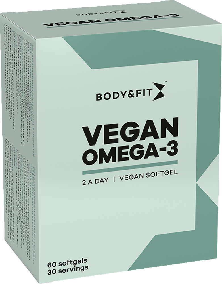 Body & Fit Vegan Omega-3 - 60 Mjuka Kapslar