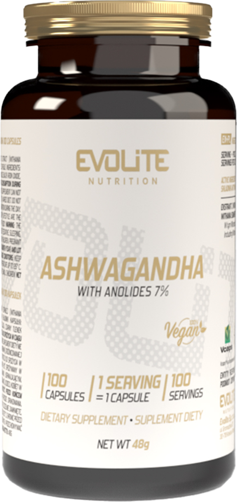 Evolite Ashwagandha 375 mg - 100 Kapslar