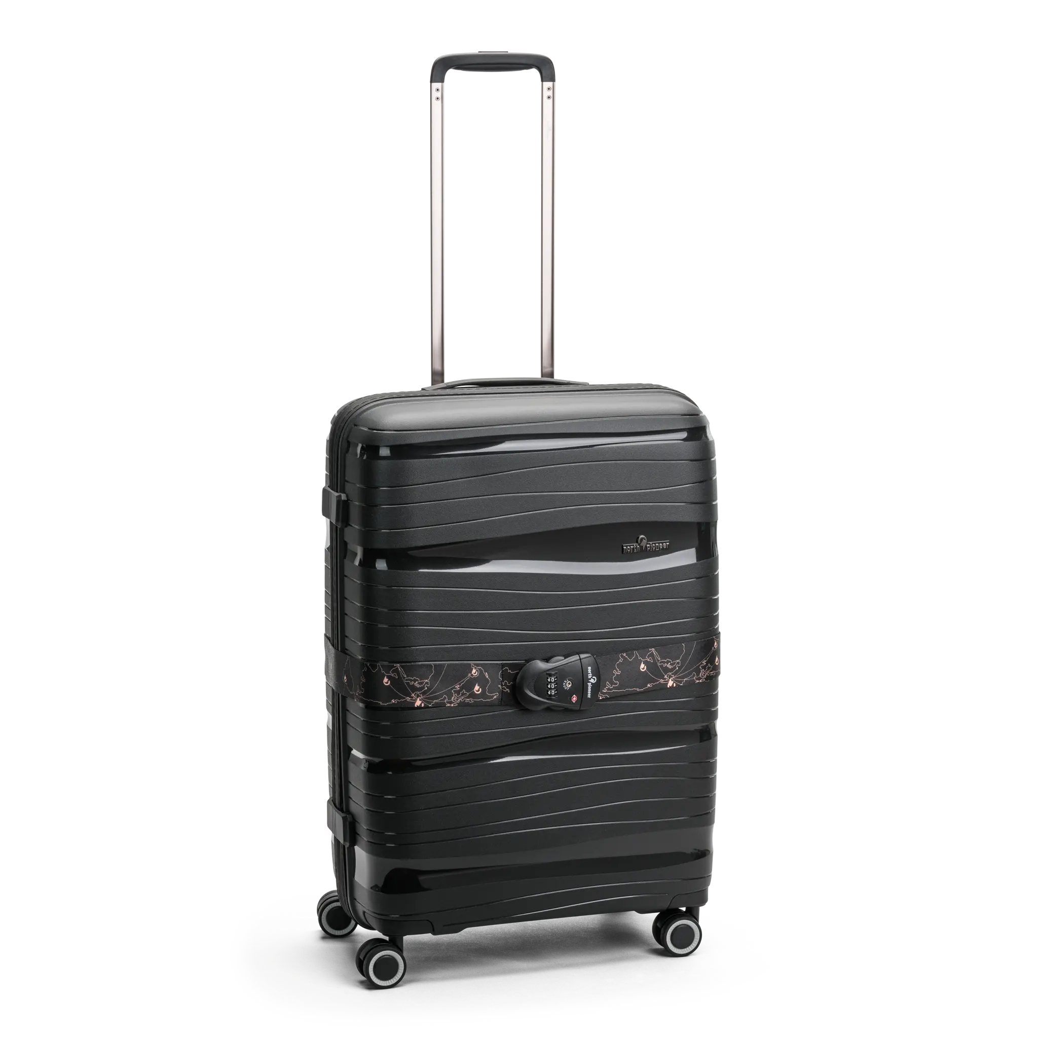 North Pioneer kombinationslås Bagagerem - Travels And Bags