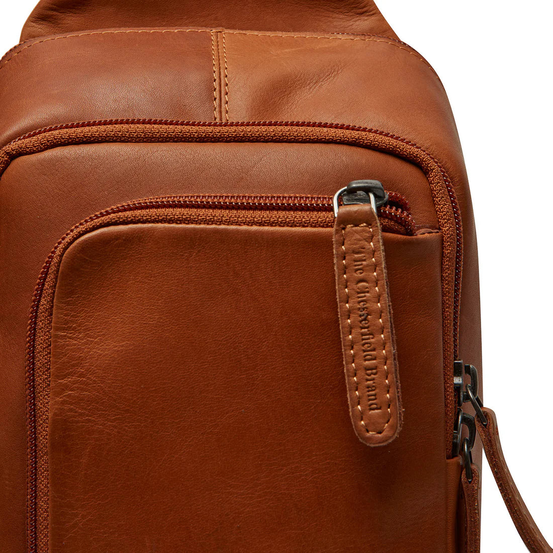The Chesterfield Brand Riga Crossbodyväska - Cognac - Travels And Bags