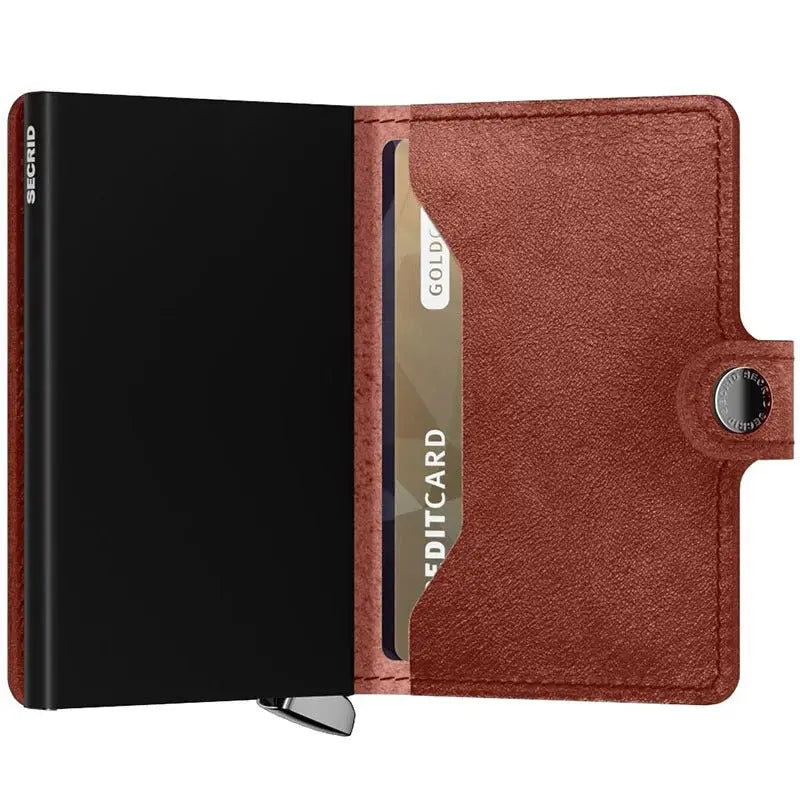 Secrid Premium Miniwallet Kortplånbok - Basco Brun - Travels And Bags
