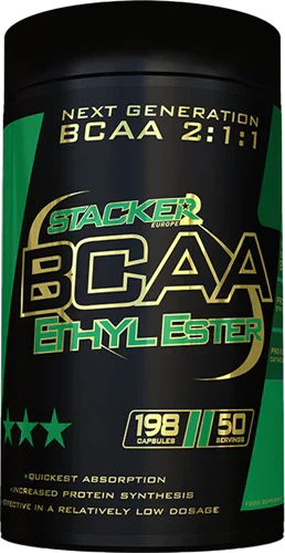 Stacker2 BCAA Ethyl Ester - 198 Kapslar