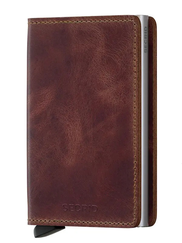 Secrid Slimwallet Kortplånbok - Vintage Brun - Travels And Bags