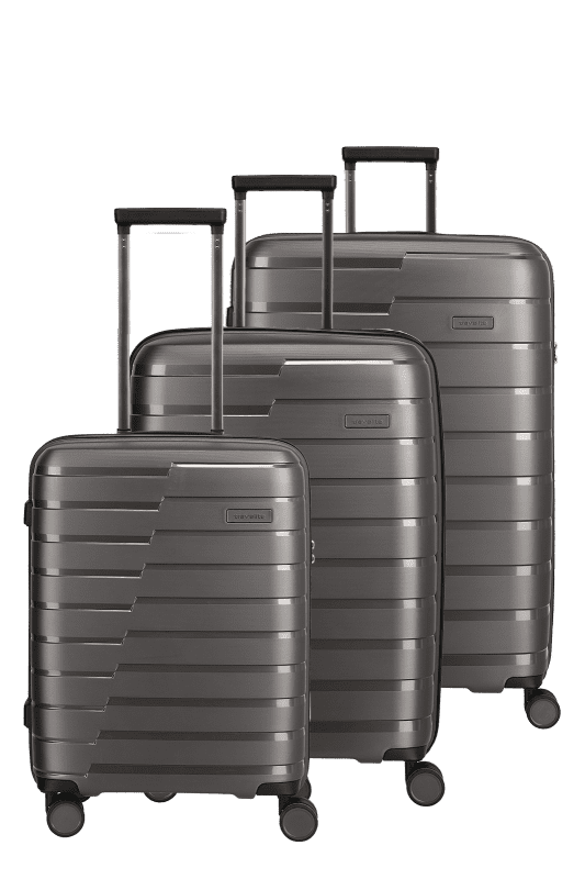 Travelite Air Base Resväska 3-pack - Antracit - Travels And Bags