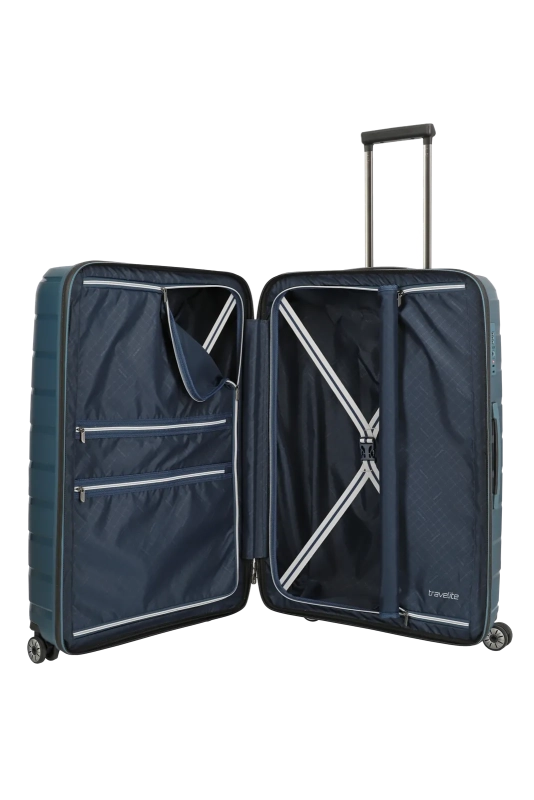 Travelite Air Base Stor Resväska 77 cm - Blå/grå - Travels And Bags
