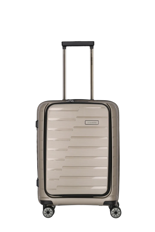 Travelite Air Base Laptopfront Kabinväska 55 cm - Champagne - Travels And Bags