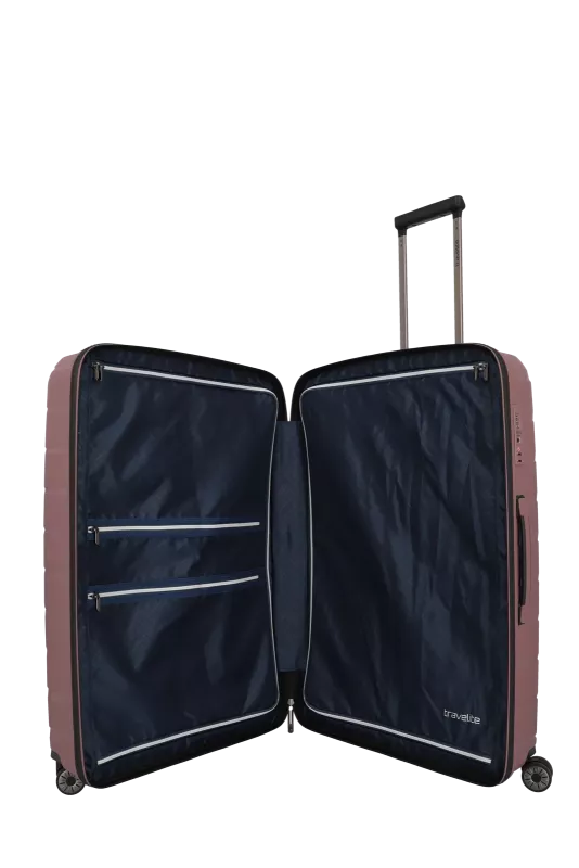 Travelite Air Base Stor Resväska 77 cm - Lila - Travels And Bags