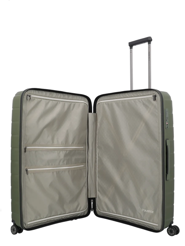 Travelite Air Base Stor Resväska 77 cm - Grön - Travels And Bags