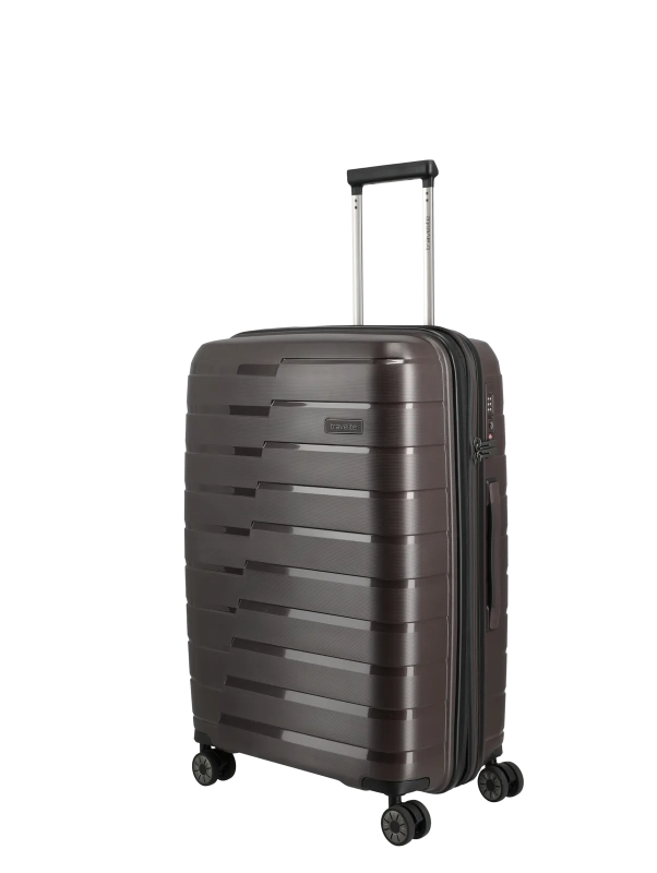 Travelite Air Base Mellanstor Resväska 66 cm - Brun - Travels And Bags