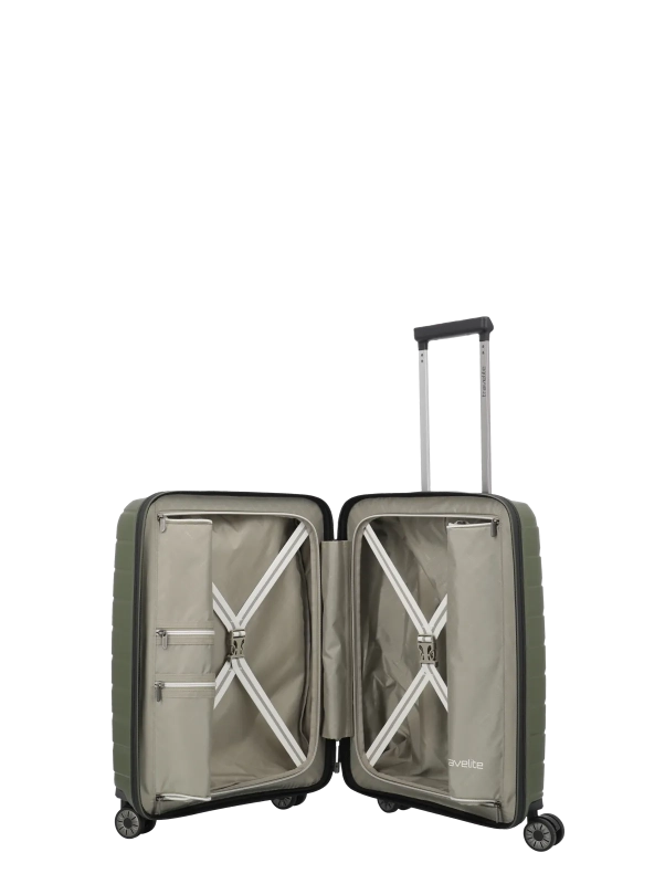 Travelite Air Base Laptopfront Kabinväska 55 cm - Grön - Travels And Bags