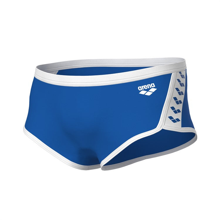 Arena Mens Icons Badbyxor låg midja 702-Royal-Vit