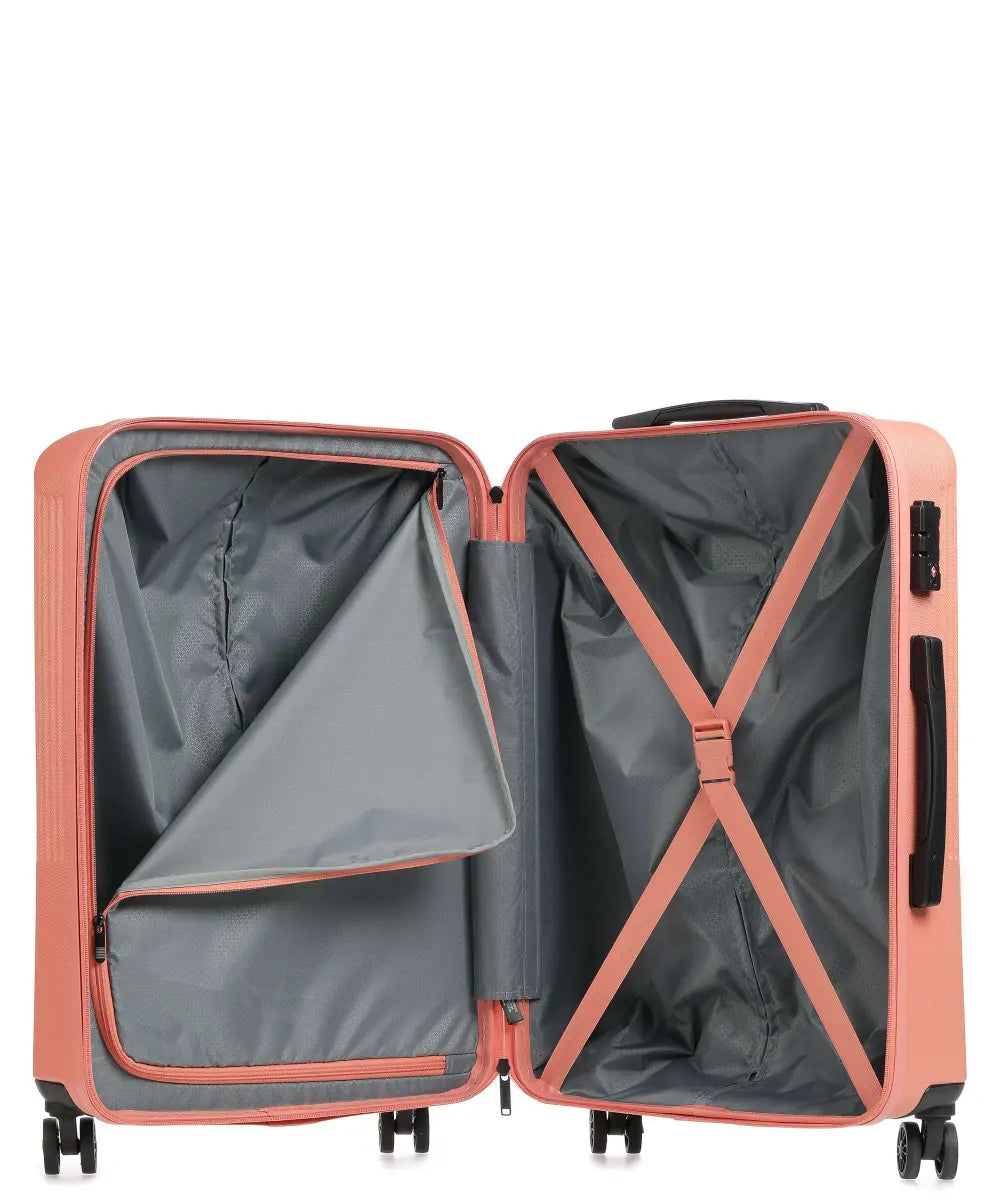 Travelite Bali Mellanstor Resväska 66 cm - Korall - Travels And Bags