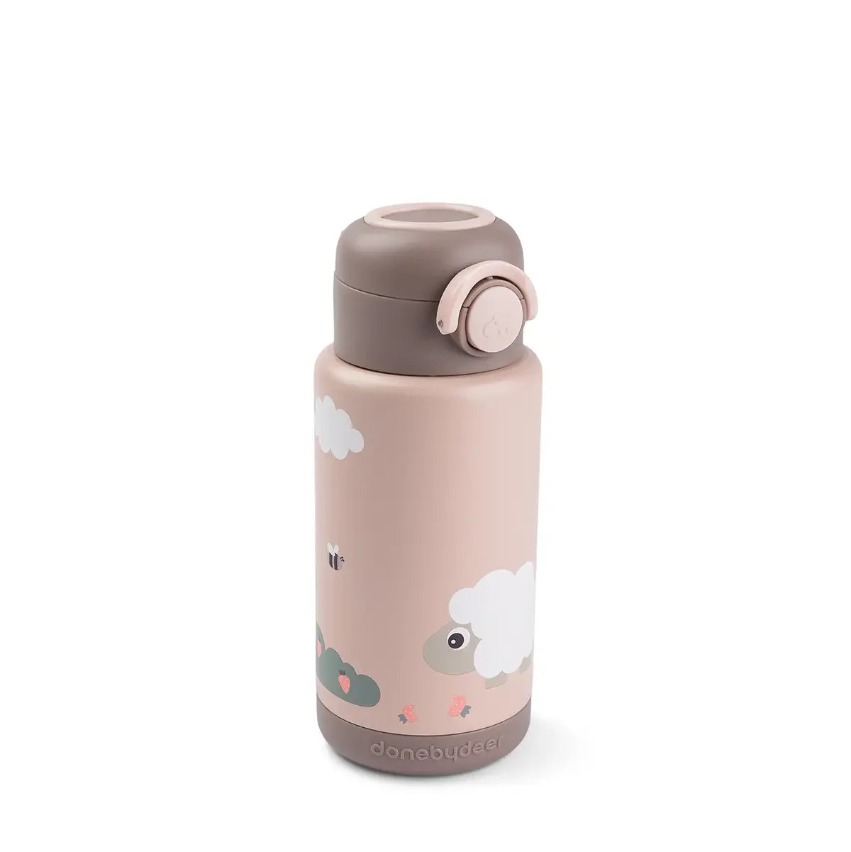 Done by Deer Insulated bottle Tiny farm Powder - 340 ml