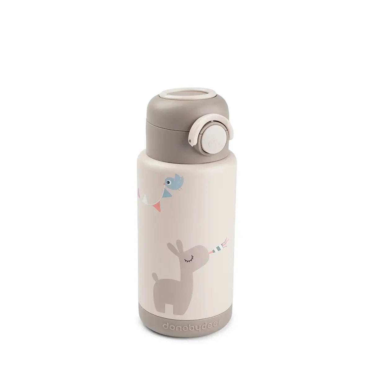 Done by Deer Insulated bottle Celebration Sand - 340 ml