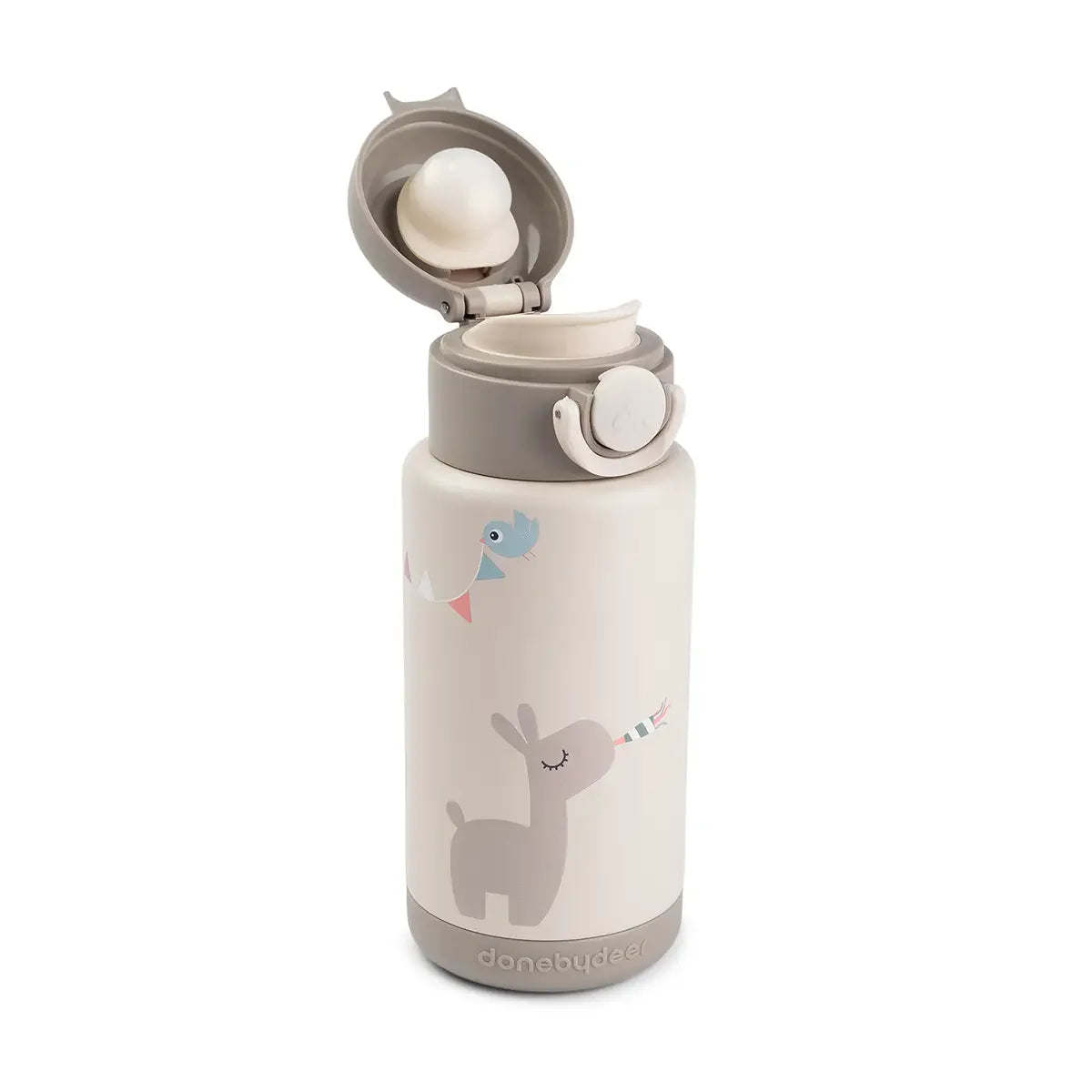 Done by Deer Insulated bottle Celebration Sand - 340 ml