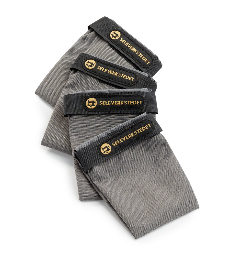 Seleverkstedet Endurance Grey Dog Shoes 4-pack