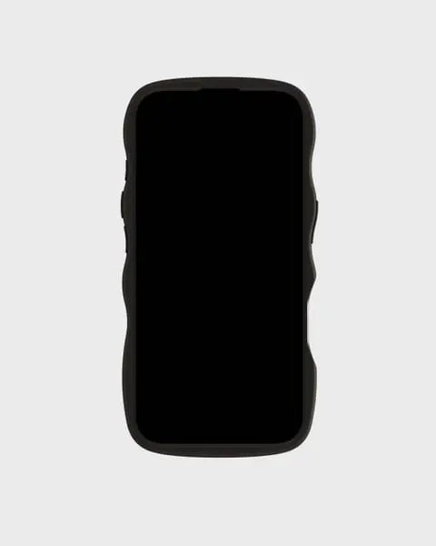 Holdit Telefonskal Wavy iPhone 16 - Svart/Transparent - Travels And Bags