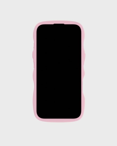 Holdit Telefonskal Wavy iPhone 16 - Rosa - Travels And Bags