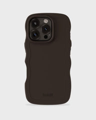 Holdit Telefonskal Wavy iPhone 16 Pro - Brun