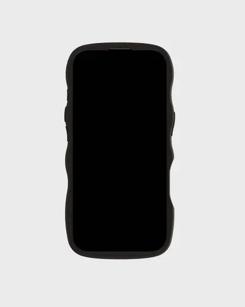 Holdit Telefonskal Wavy iPhone 16 Pro - Svart/Transparent - Travels And Bags