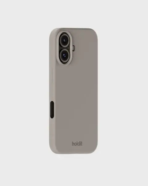 Holdit Telefonskal Silicone iPhone 16 - Taupe - Travels And Bags